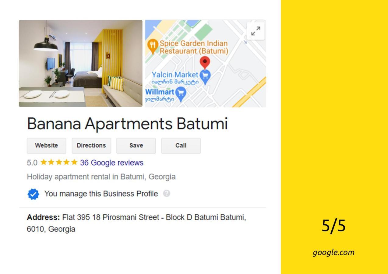 Banana Apartments Batumi Bagian luar foto